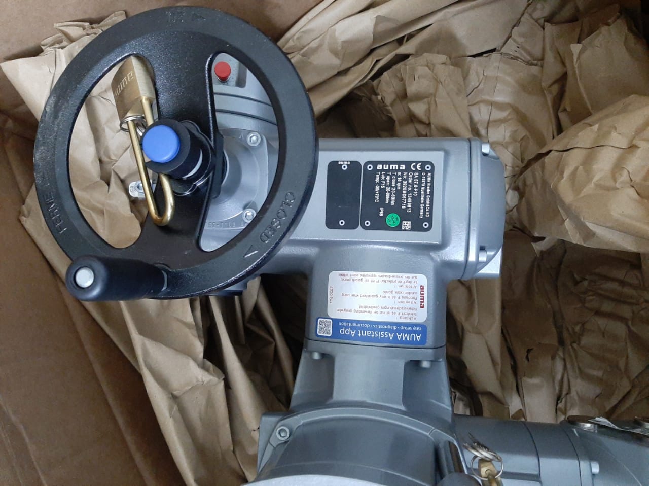 AUMA actuator package