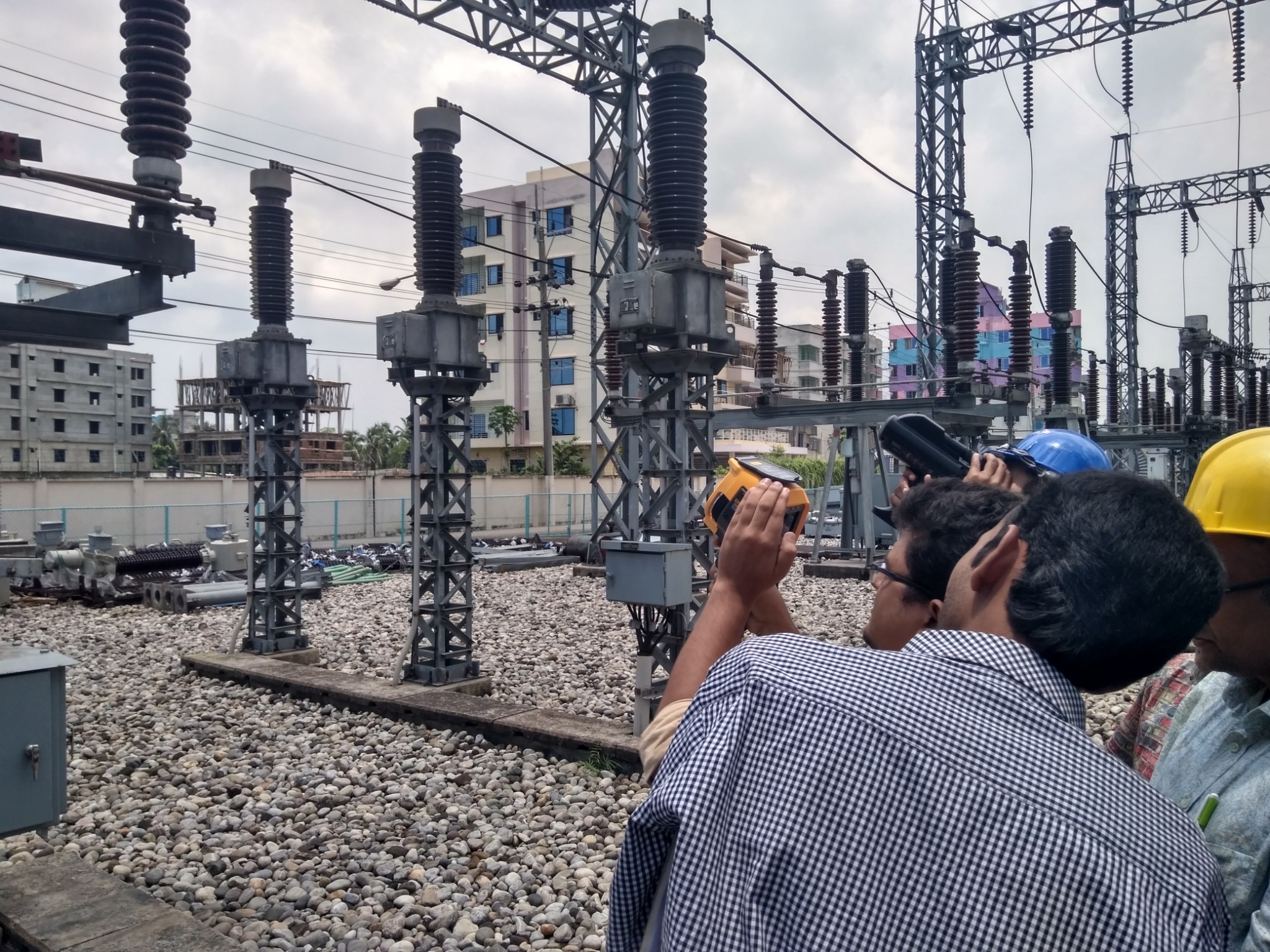 Utility thermal imaging and training support image