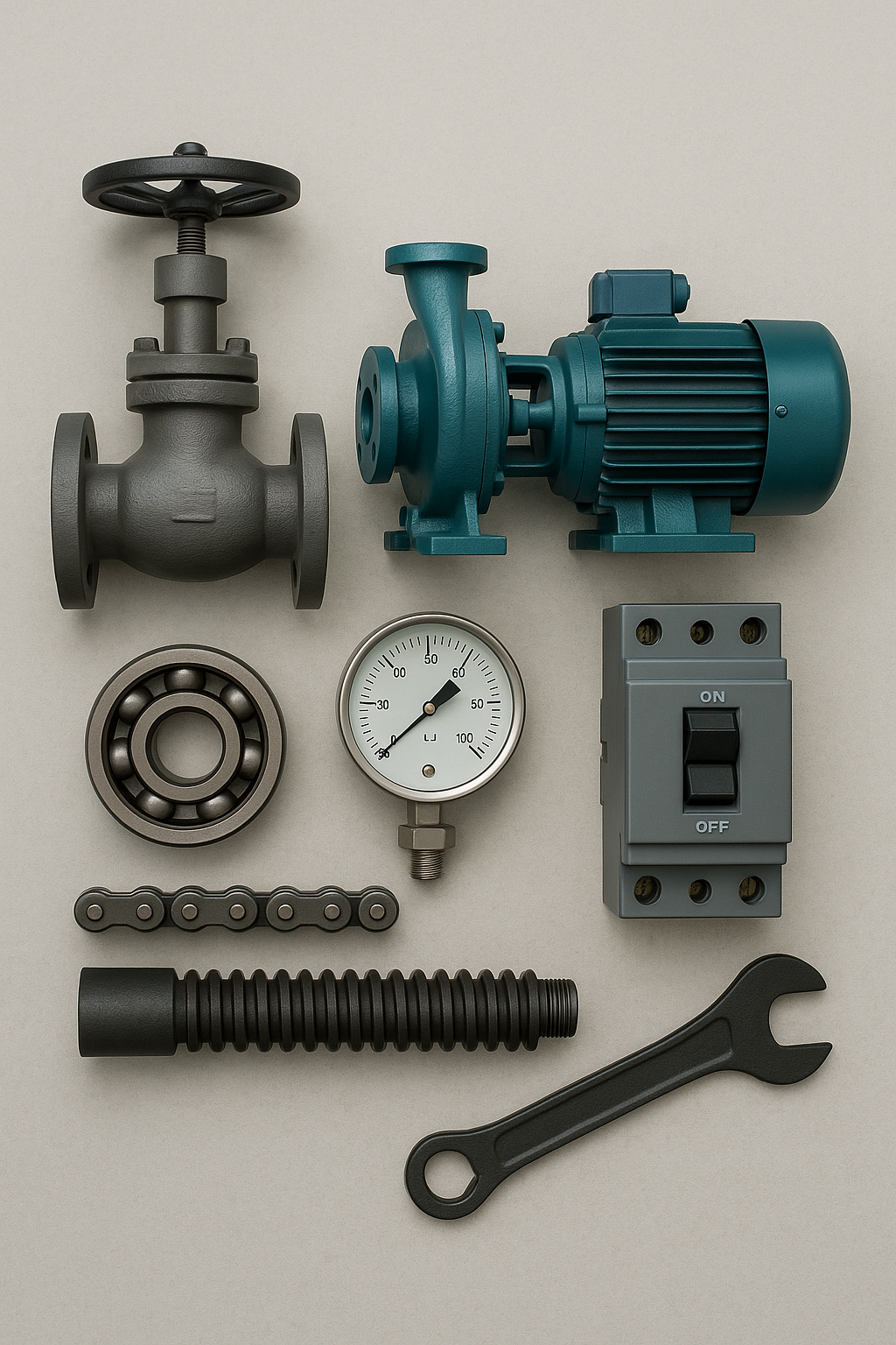 Industrial components image
