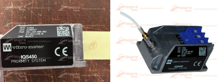 Meggitt Vibro Meter proximity system supplied goods evidence for vibration monitoring by Impro Solutions Bangladesh and Impro Solutions UK.