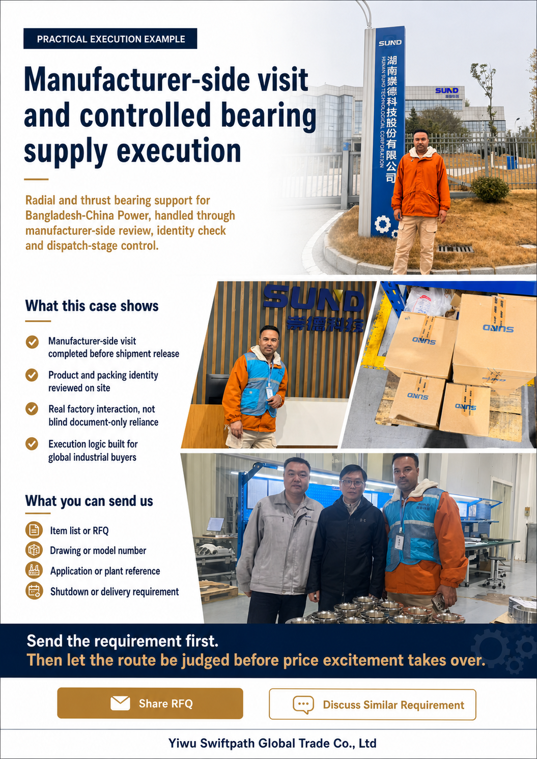 End-use relevance and supply execution